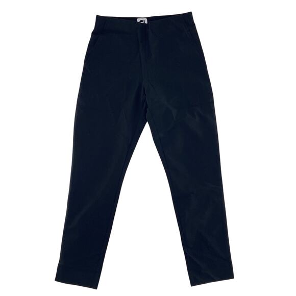FootJoy Women's Black Side Pockets High Waisted Crop Pant Size S - Picture 2 of 9